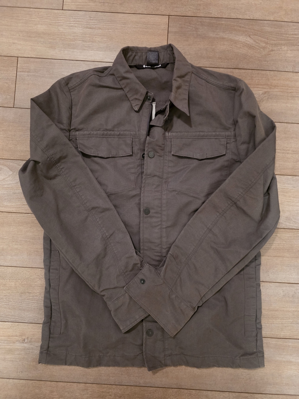 Black Diamond Men's Olive Brown Lightweight Shirt Jacket